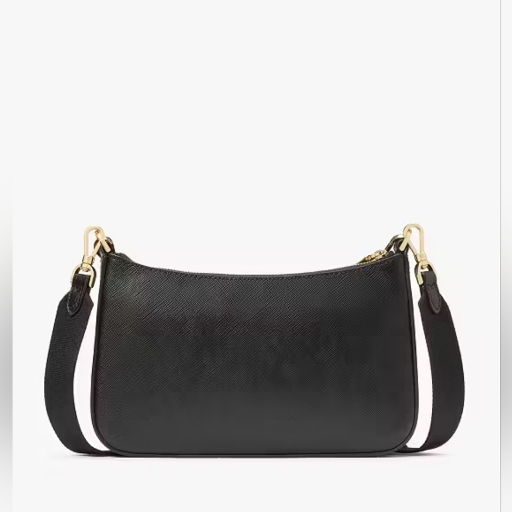 Kate Spade Black Crossbody Bag with Floral Design - Picture 12 of 16